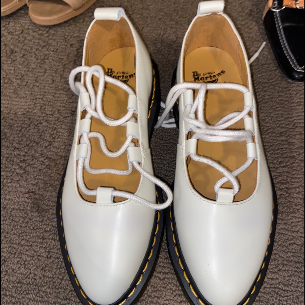 DOC MARTIN|White Shoes|Docs|Trendy